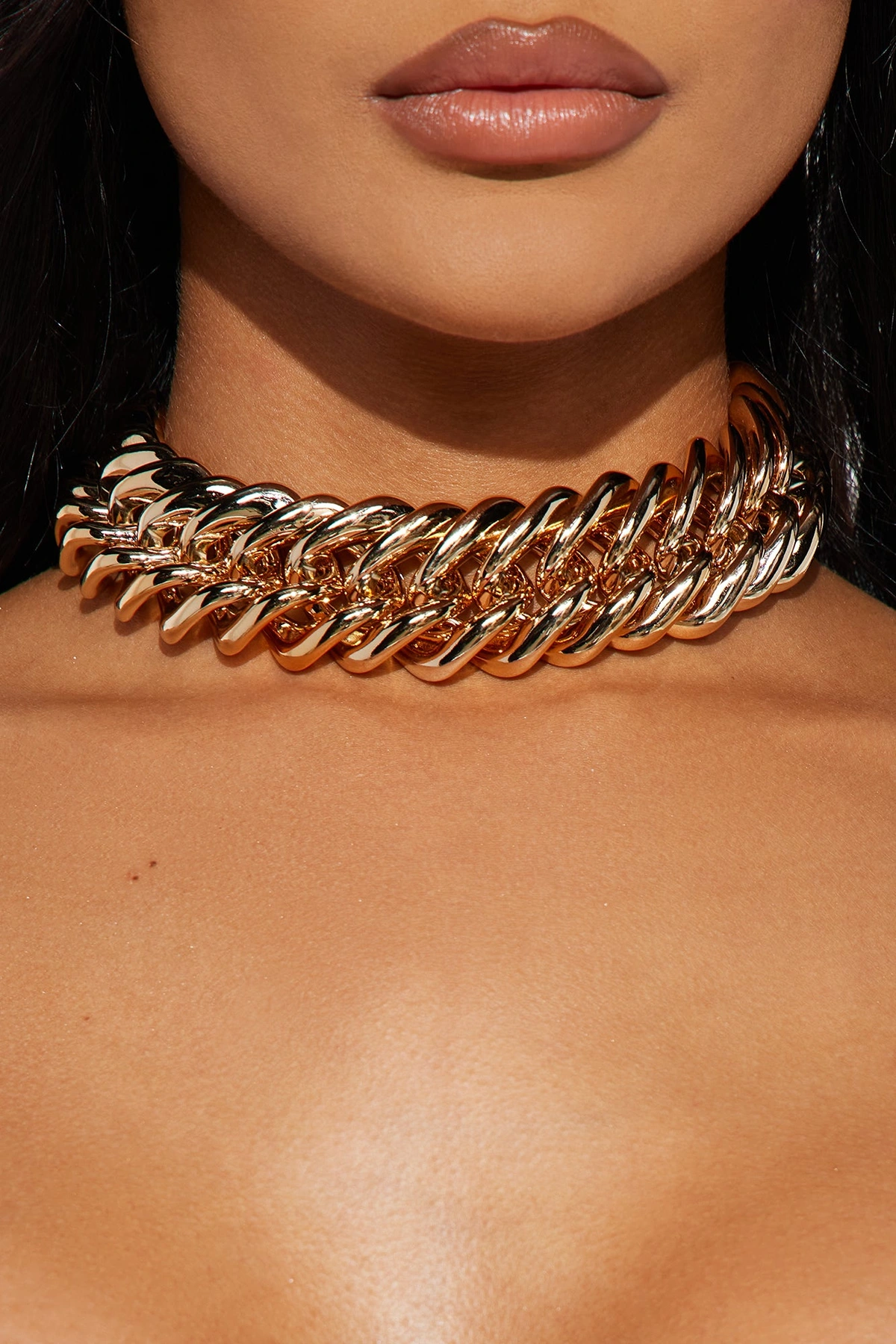 Mob Wife Necklace - Gold — Dourado