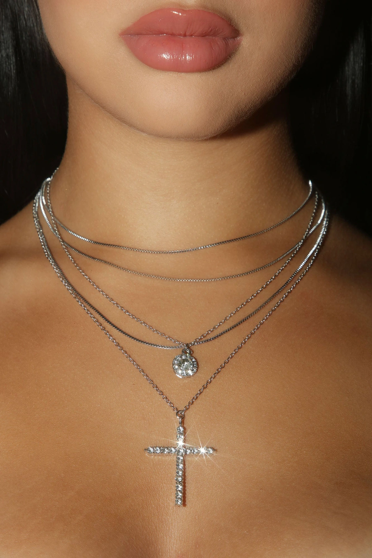 Lift Your Spirits Necklace - Silver — Prateado