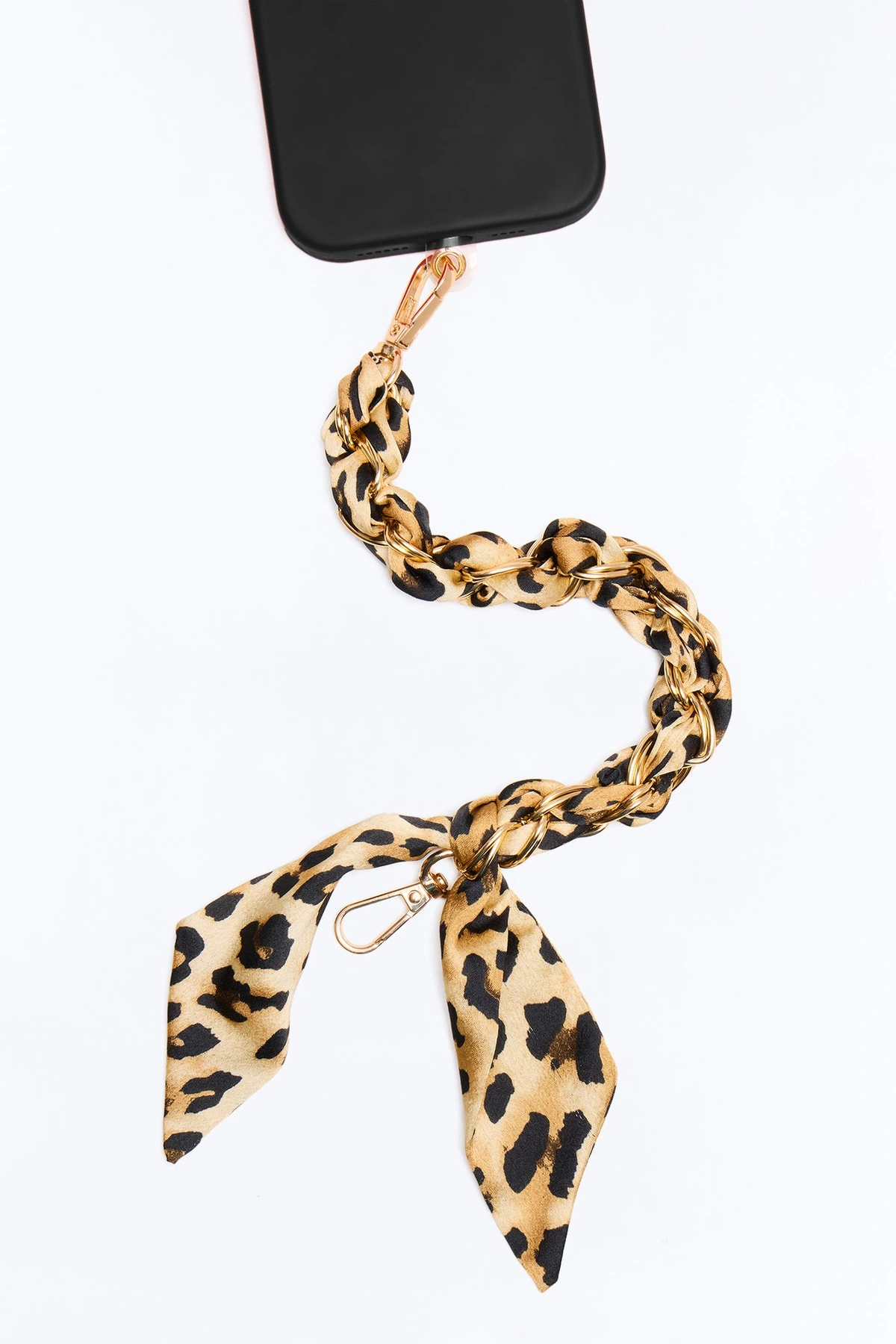 Wild Catch Phone Scarf Wristlet - Leopard — Leopardo