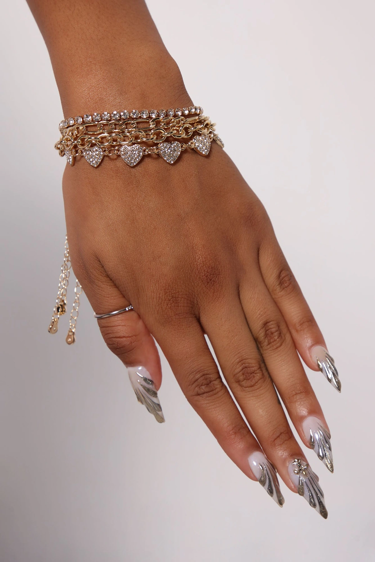 Believe In You 4 Piece Bracelet Set - Gold — Dourado