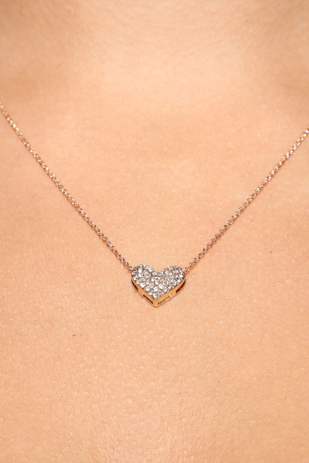 Special Place In My Heart Necklace - Gold — Dourado