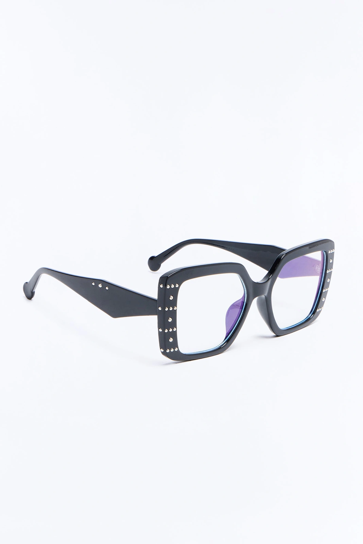 Rocking The Look Blue Light Glasses - Black — Preto