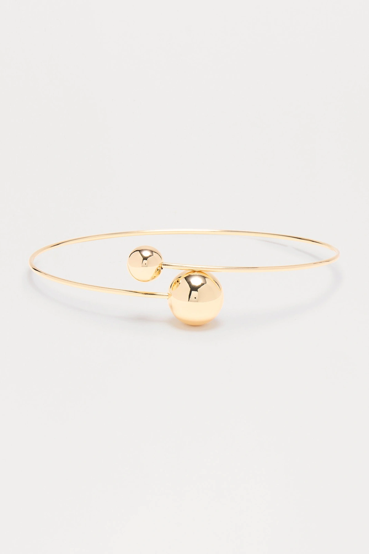 Twist Me Around Choker - Gold — Dourado