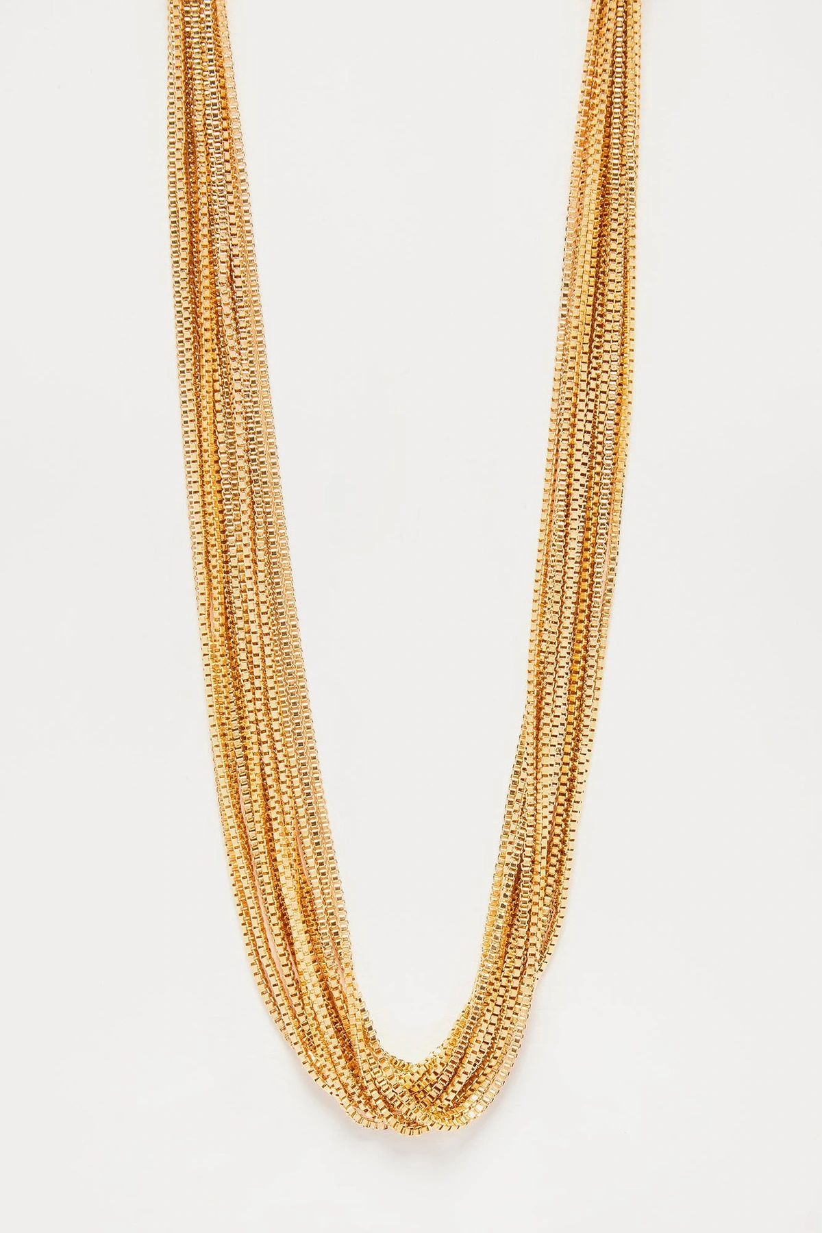 Solid Babe Necklace - Gold — Dourado