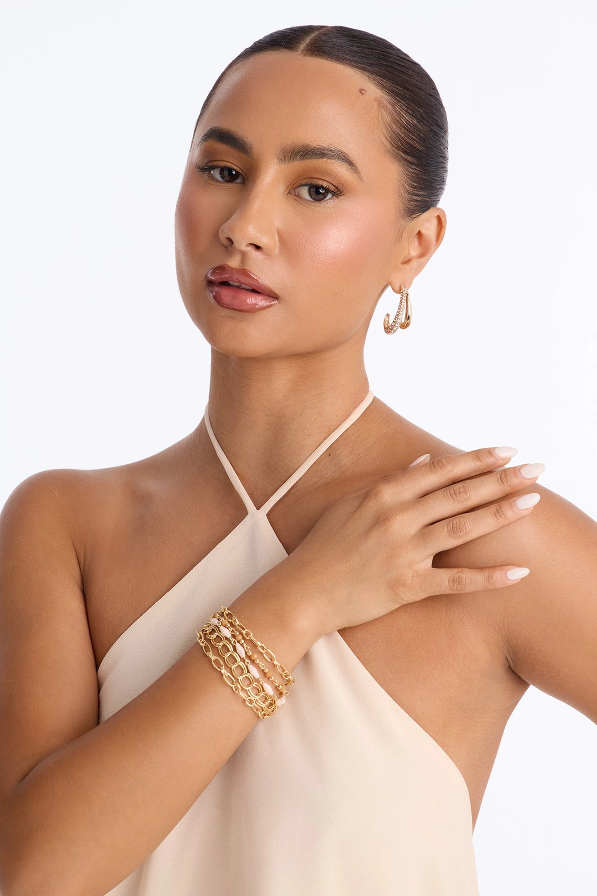 Keep It Secured Bracelet - Gold/combo — Dourado/combinação