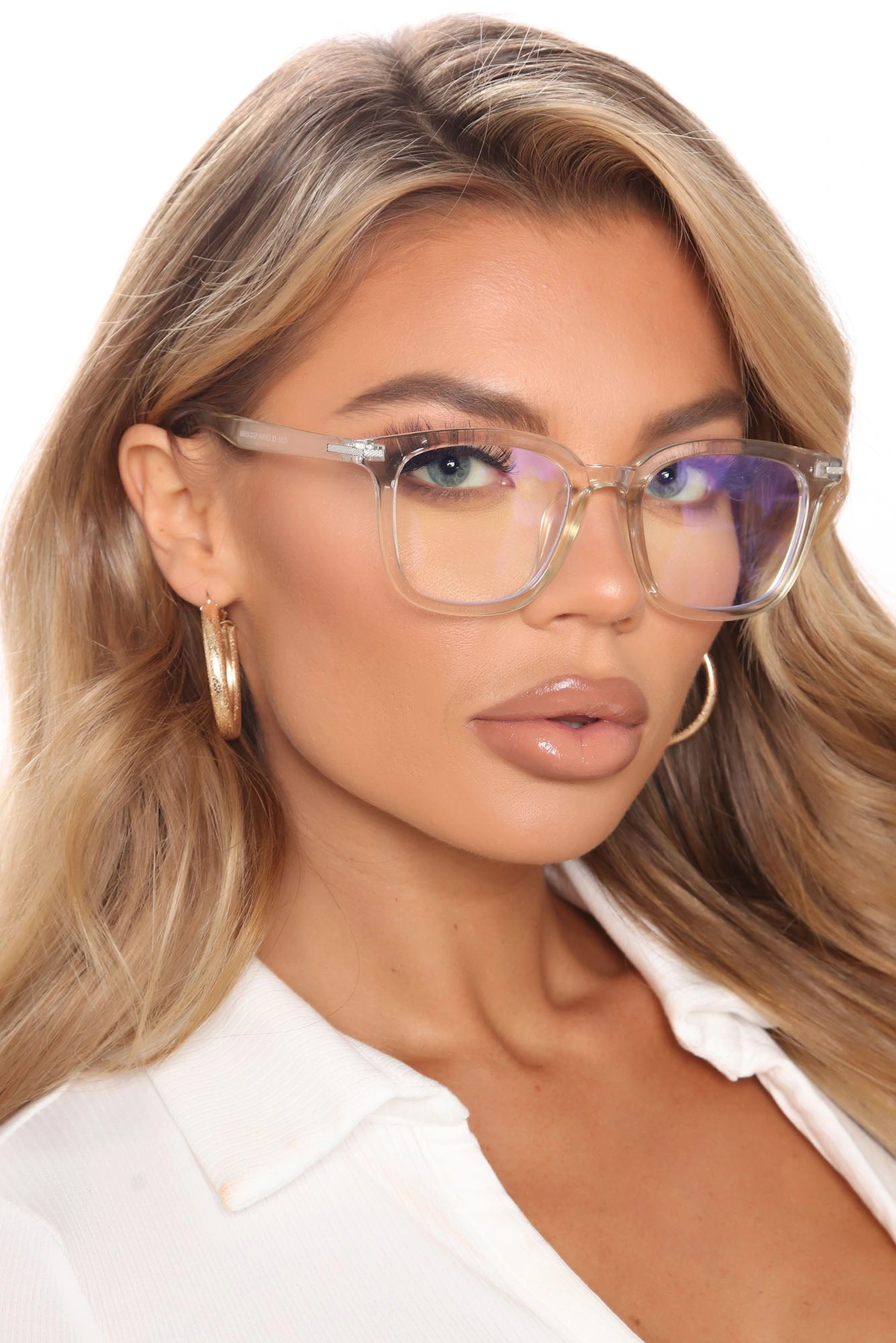 Look Into My Eyes Blue Light Glasses - Clear — Clear