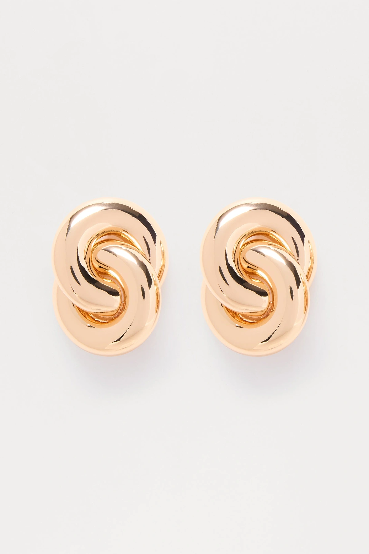 In Flow State Drop Earrings - Gold — Dourado
