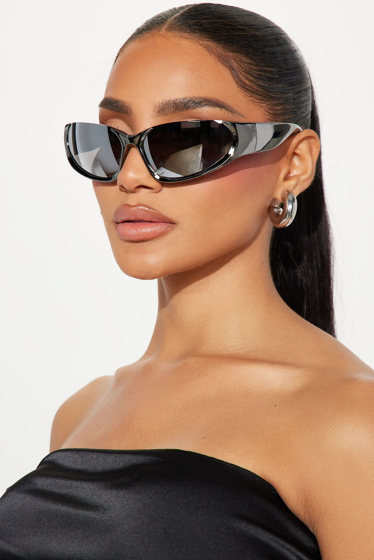 Rave About It Sunglasses - Gunmetal — Gunmetal