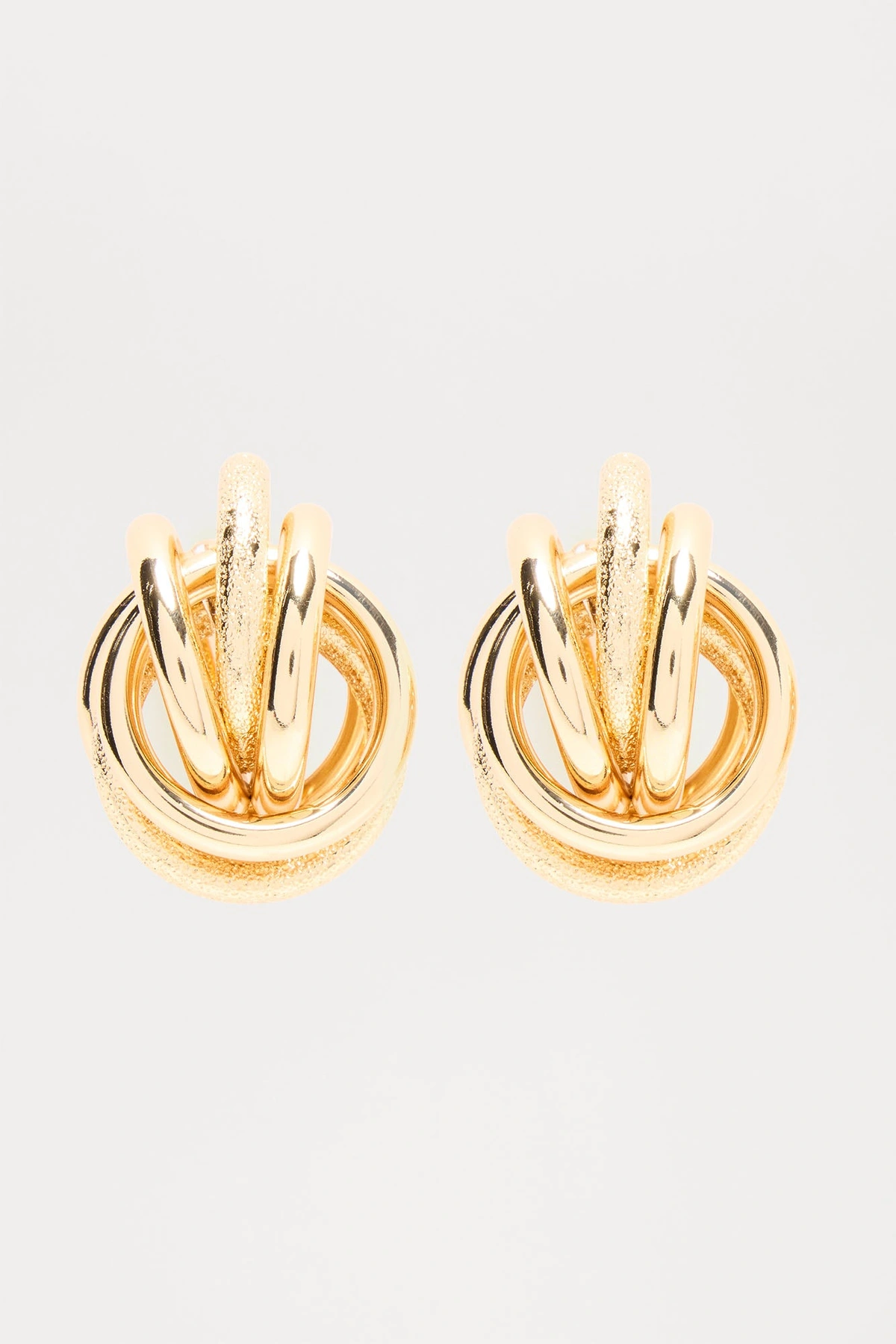 Magic Mayhem Statement Drop Earrings - Gold — Dourado