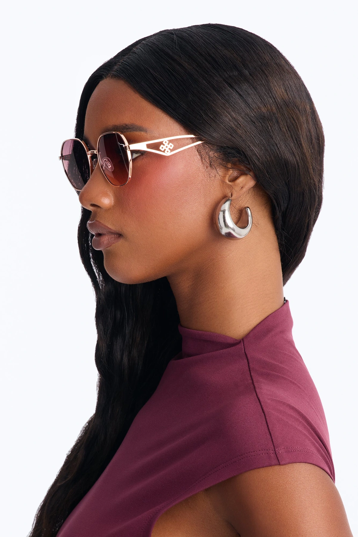 Hard To Forget You Sunglasses - Pink — Rosa