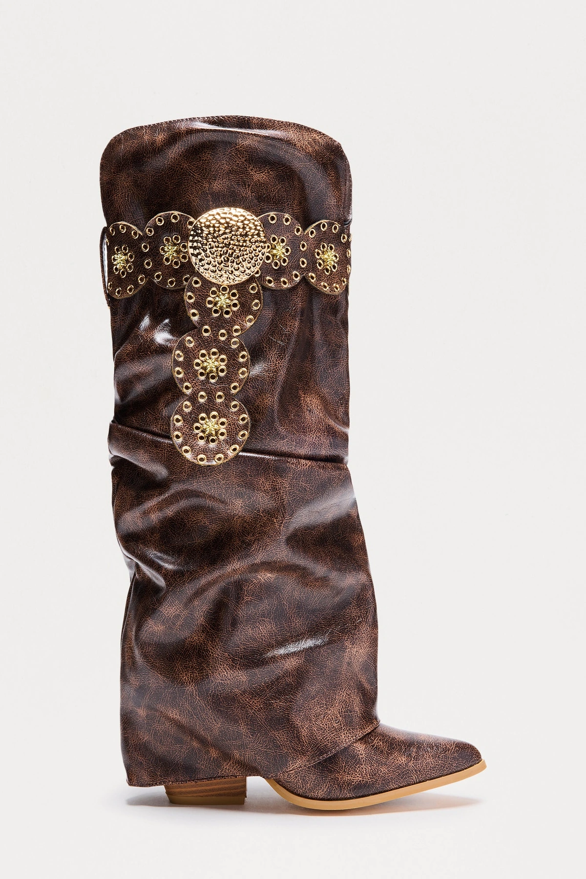 Thornback Hardware Overlay Boots - Chocolate — Chocolate