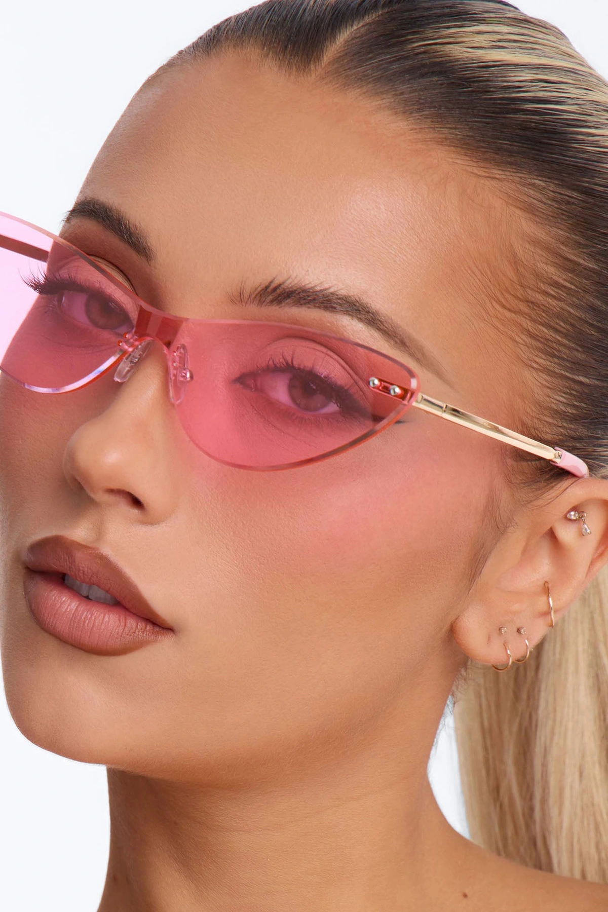 K Pop Sunglasses - Pink — Rosa