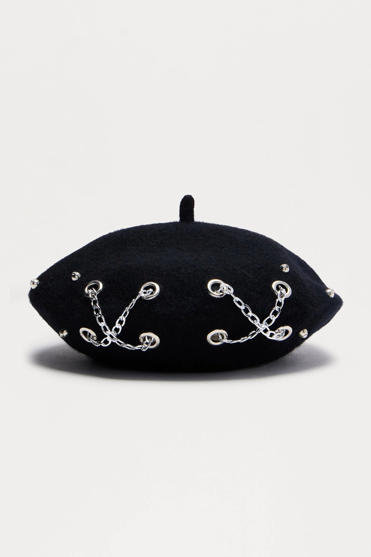 Beautiful Chaos Beret - Black — Preto