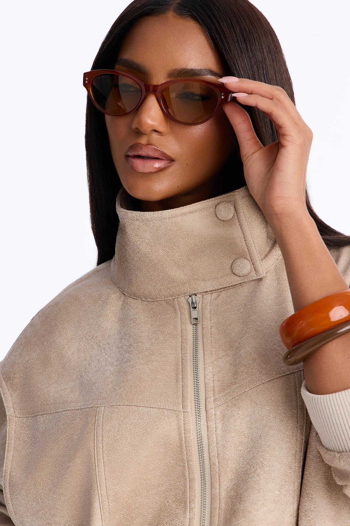 Flying Free Sunglasses - Brown — Castanho