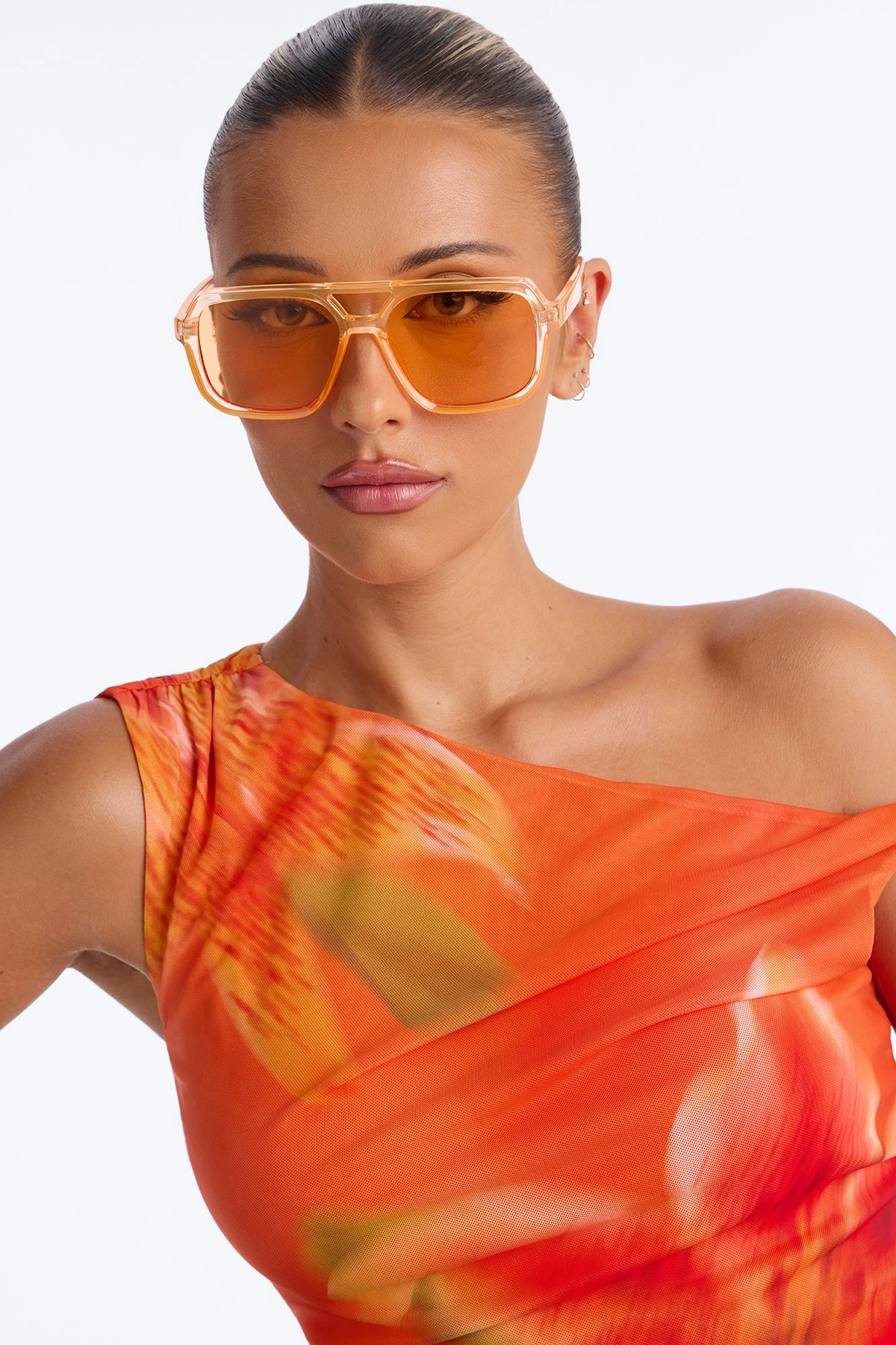 Easy Life Sunglasses - Orange — Laranja
