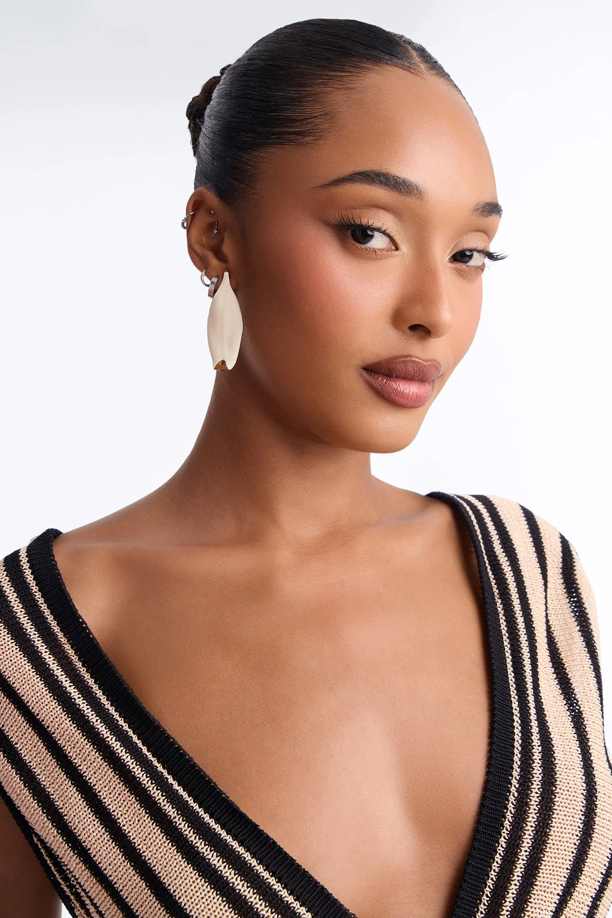 Sage Haven Drop Earrings - Ivory — Marfim