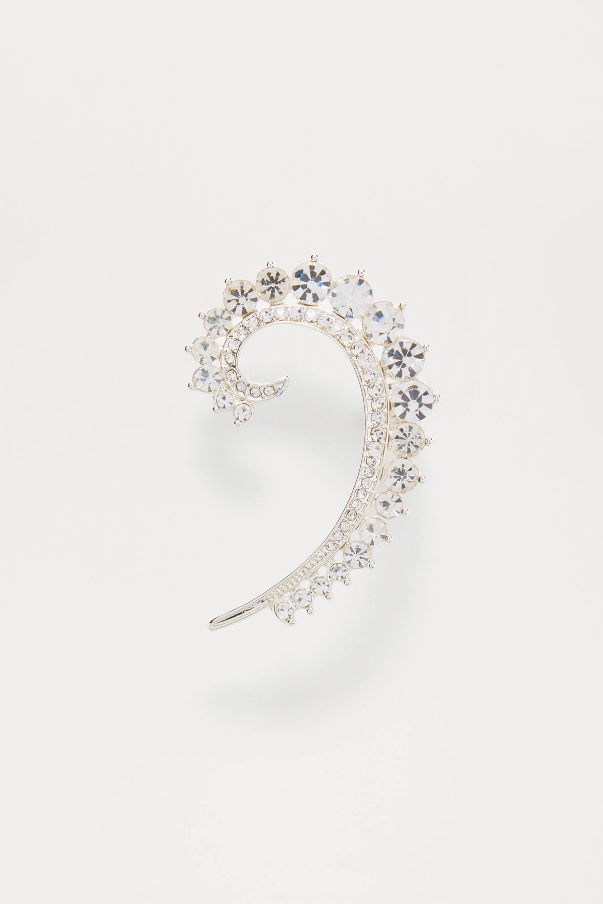 Bling All About Ear Cuff - Silver — Prateado