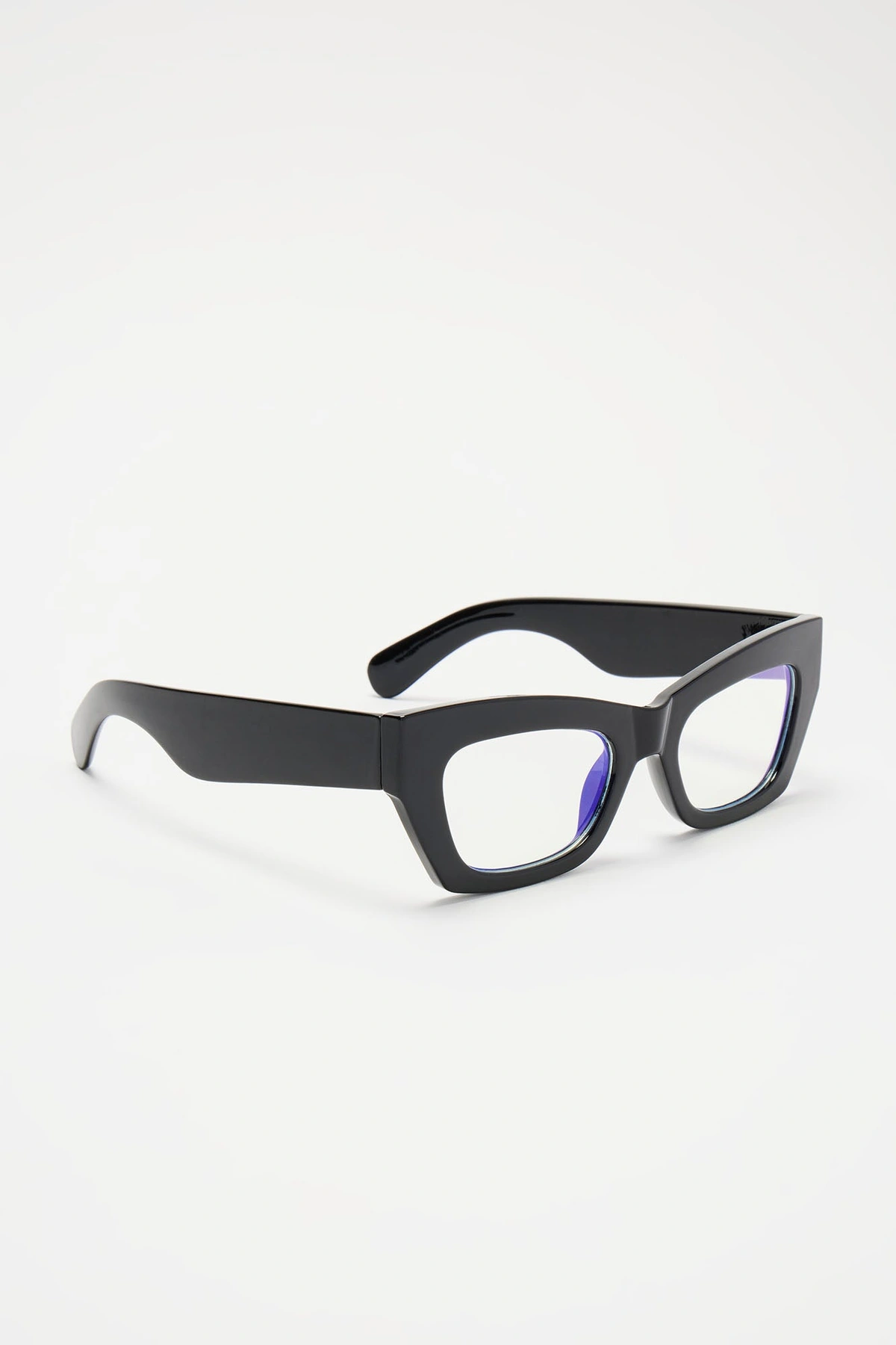 Trendiest In The Office Blue Light Glasses - Black — Preto