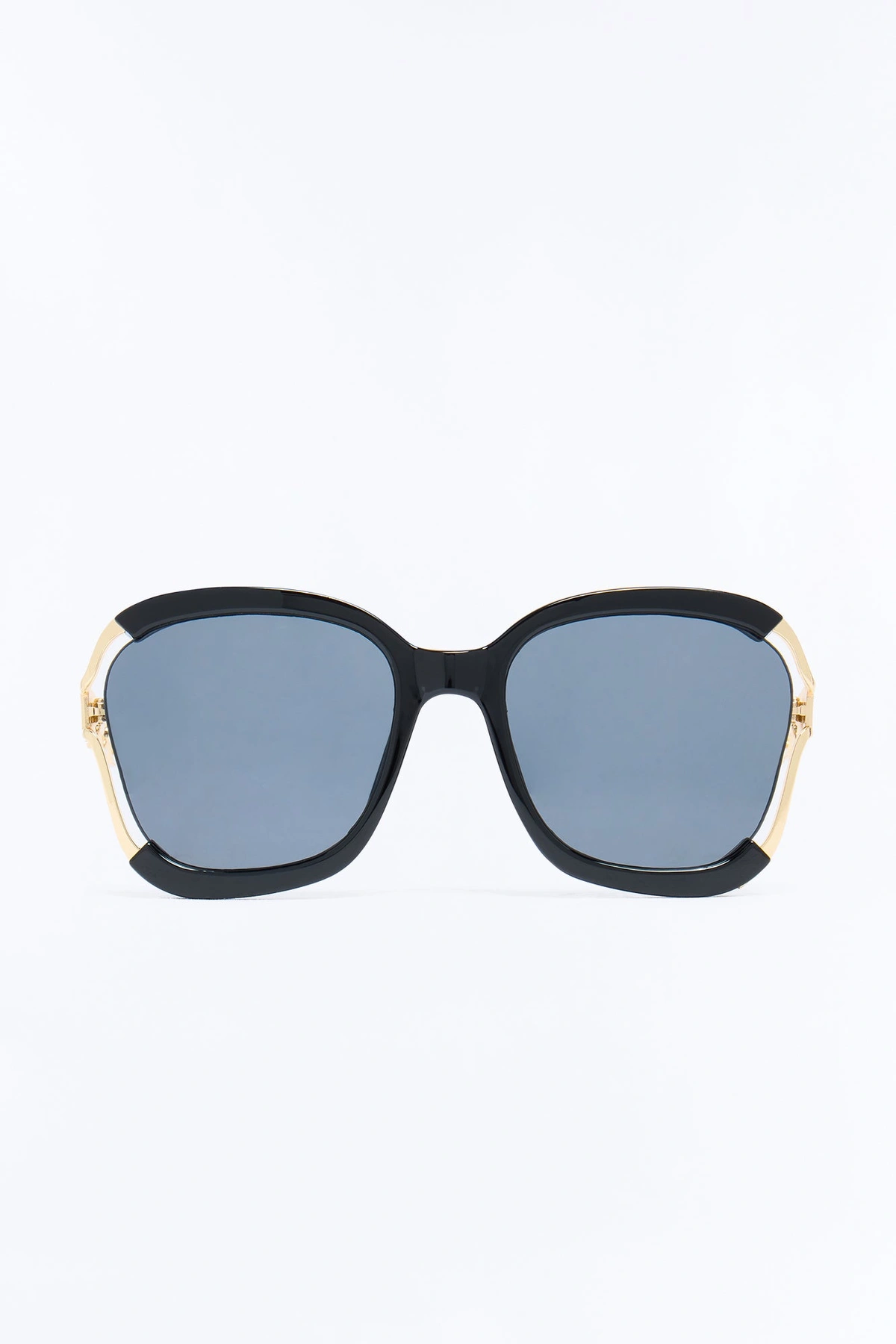Off To Brunch Sunglasses - Black — Preto