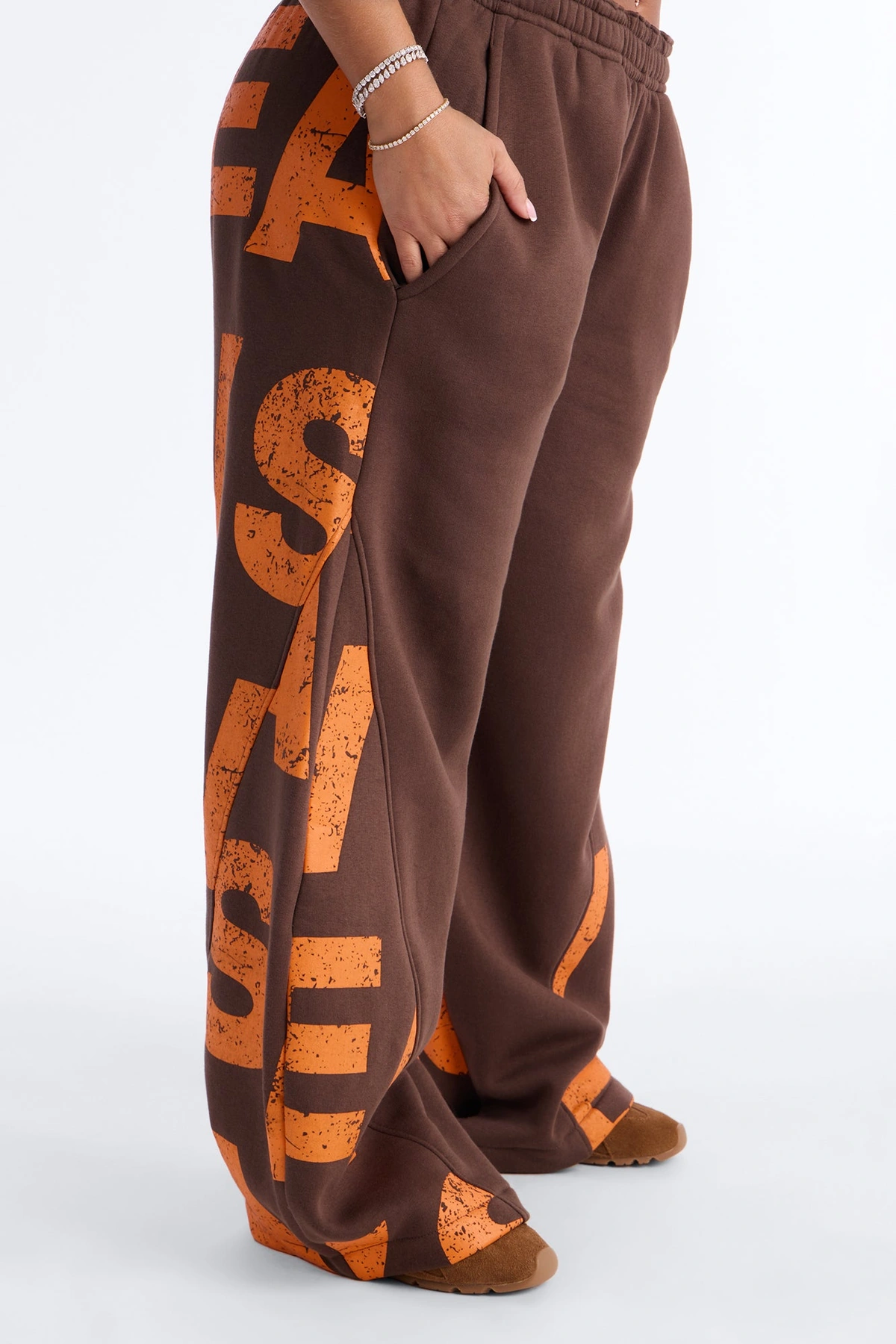 Savage Mode Fleece Pant Set - Orange/combo — Laranja/combinação