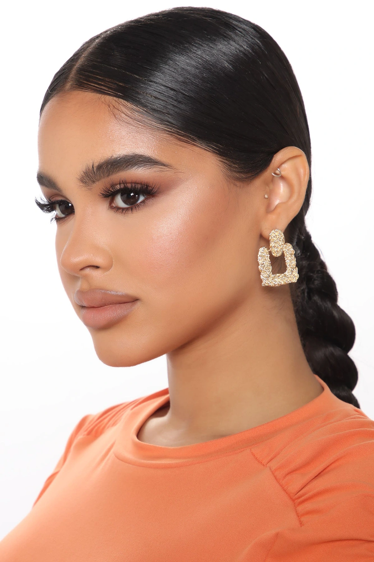 Show Off Drop Earrings - Gold — Dourado