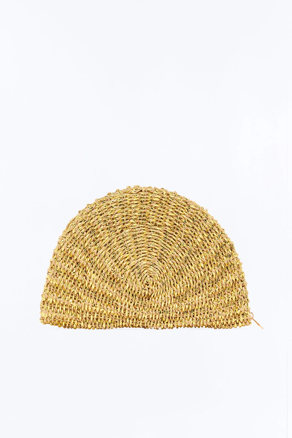 Straw Some Shine Clutch - Natural/Combo — Natural/combinação