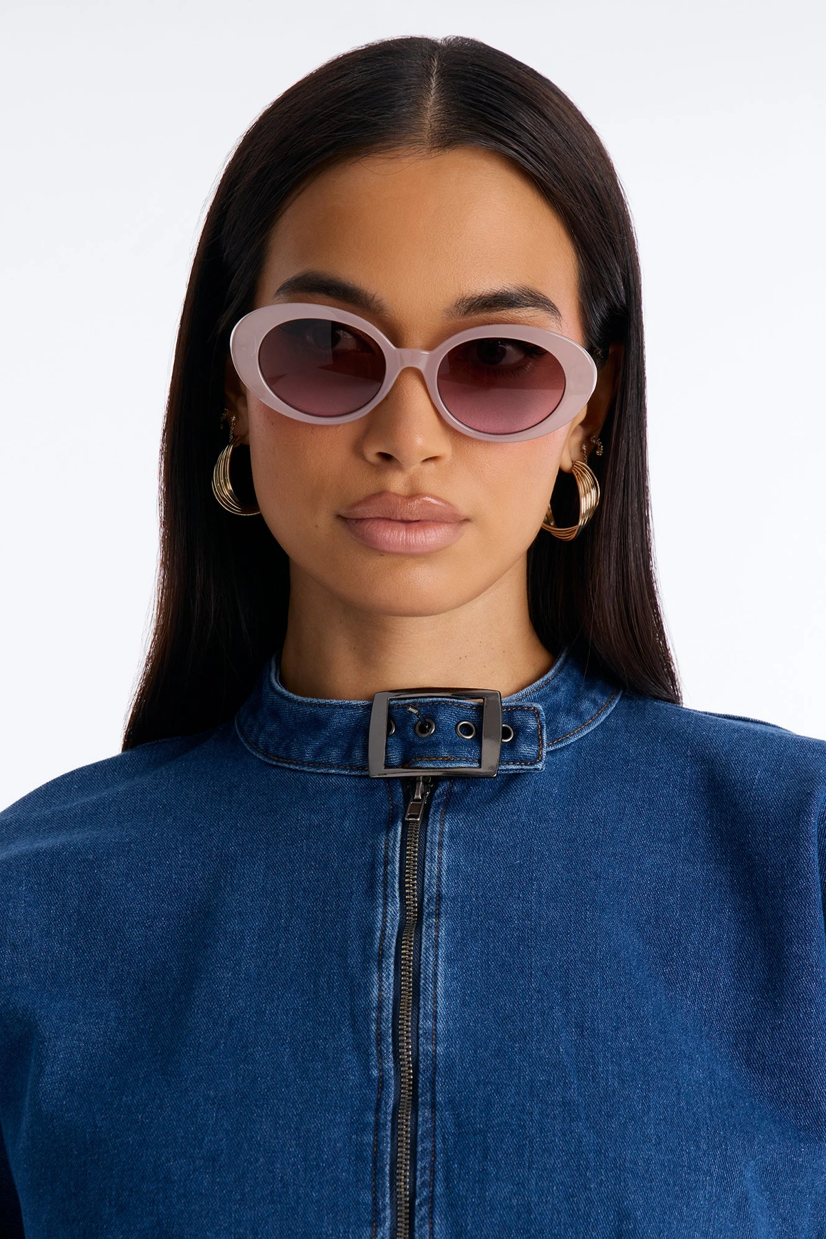 Got You Thinking Of Me Sunglasses - Nude — Nude