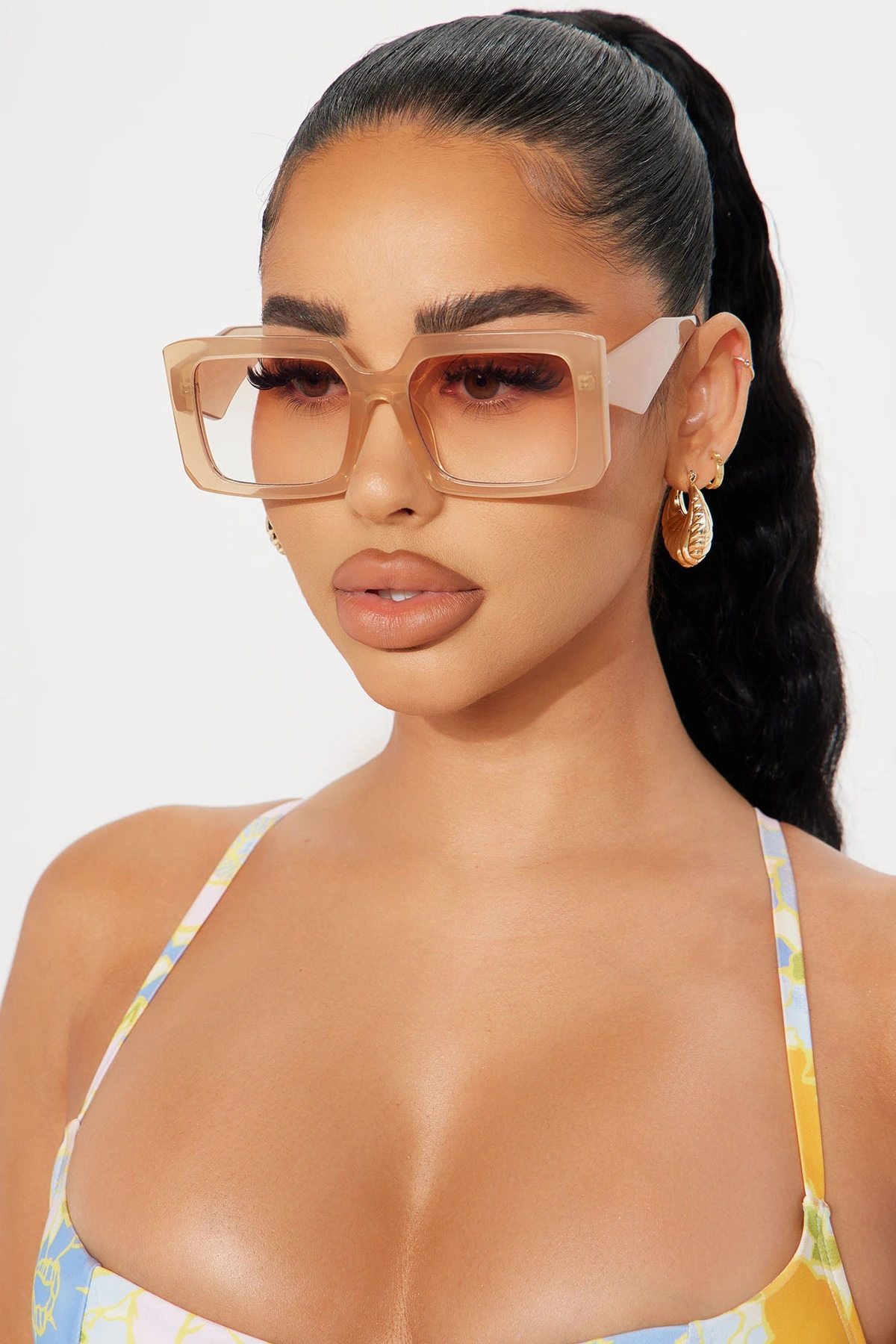 Sydney So Fly Sunglasses - Nude — Nude