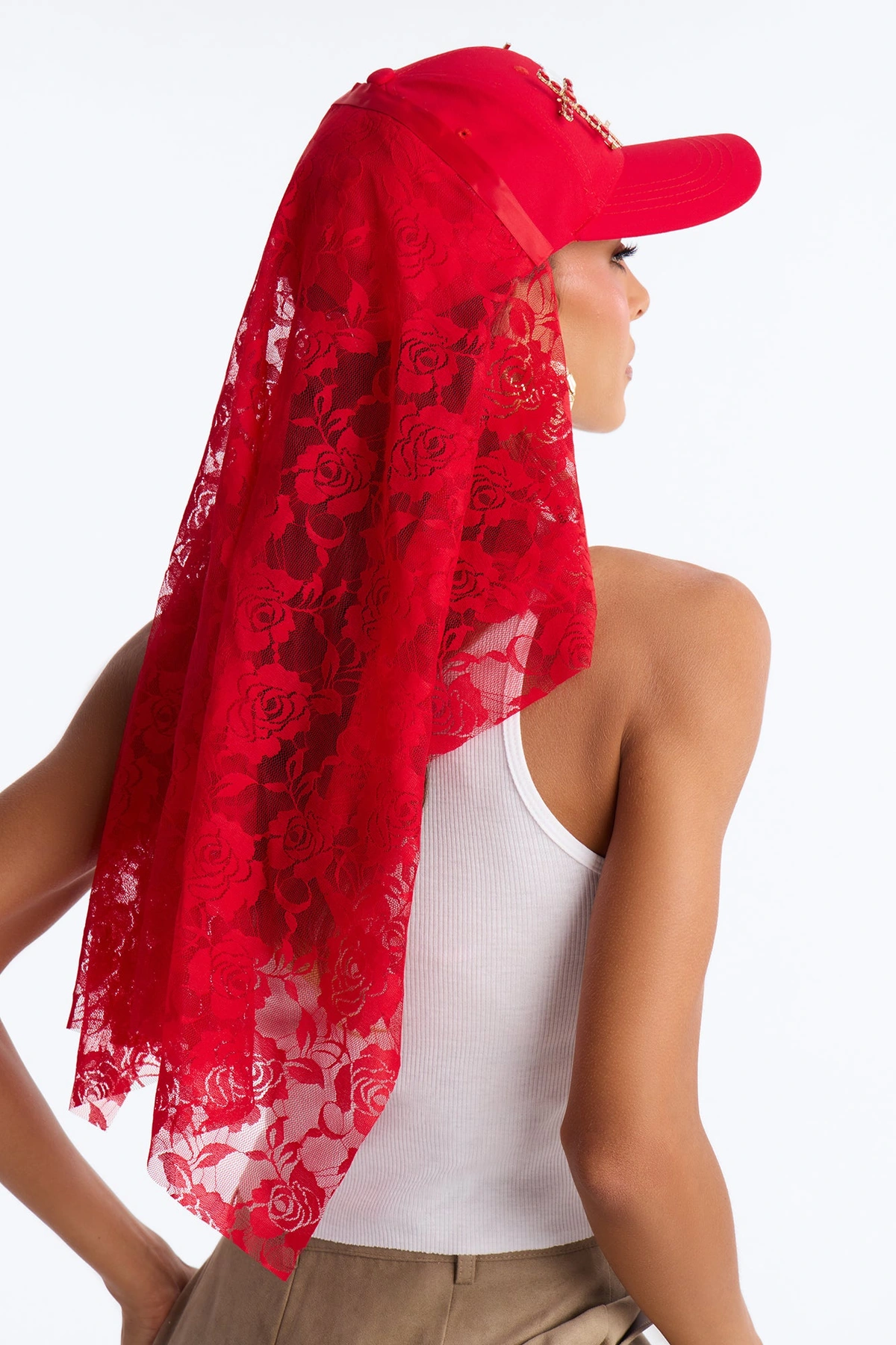 On Tour In NY Baseball Hat - Red — Vermelho