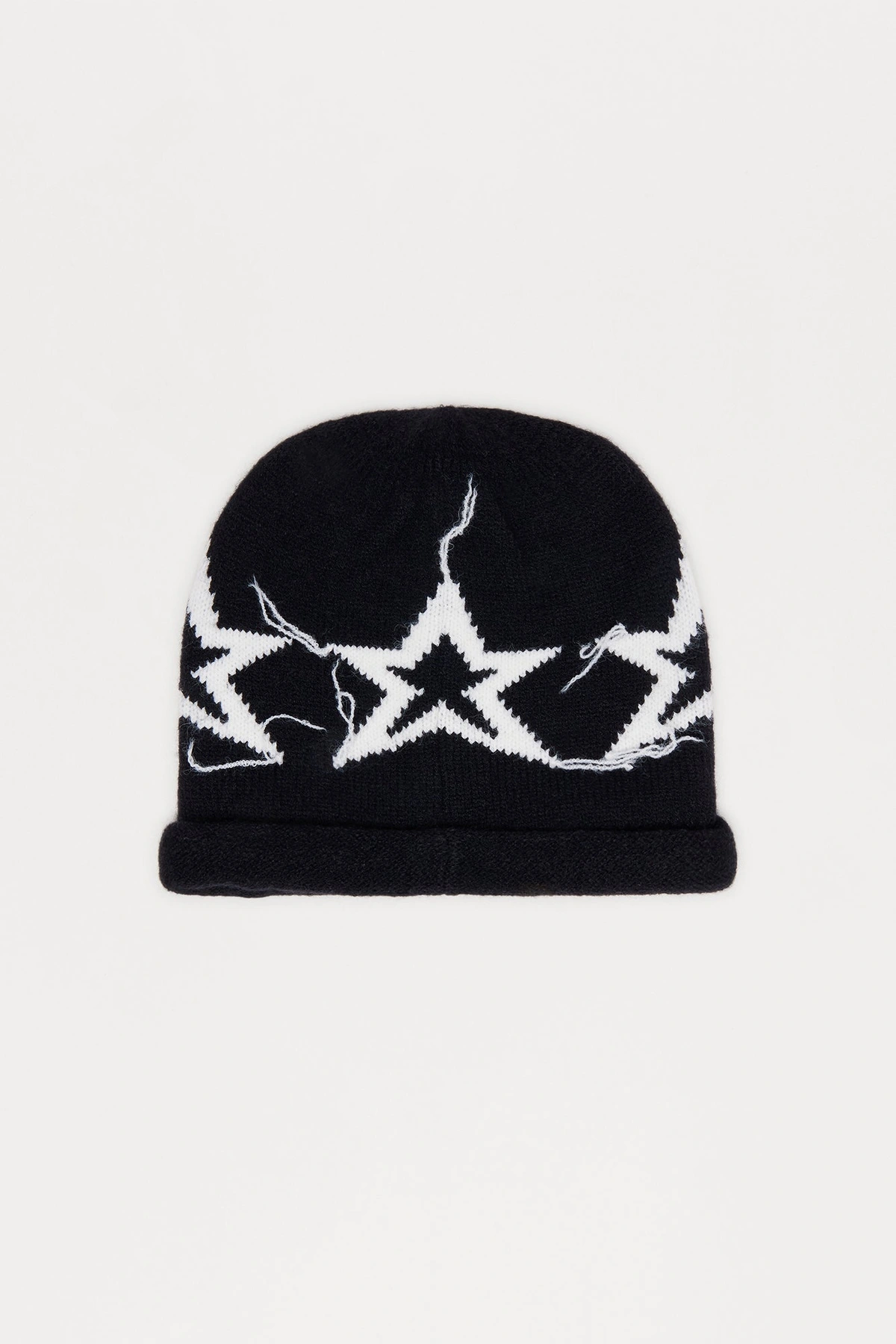 Star Gaze Beanie - Black/White — Preto/Branco