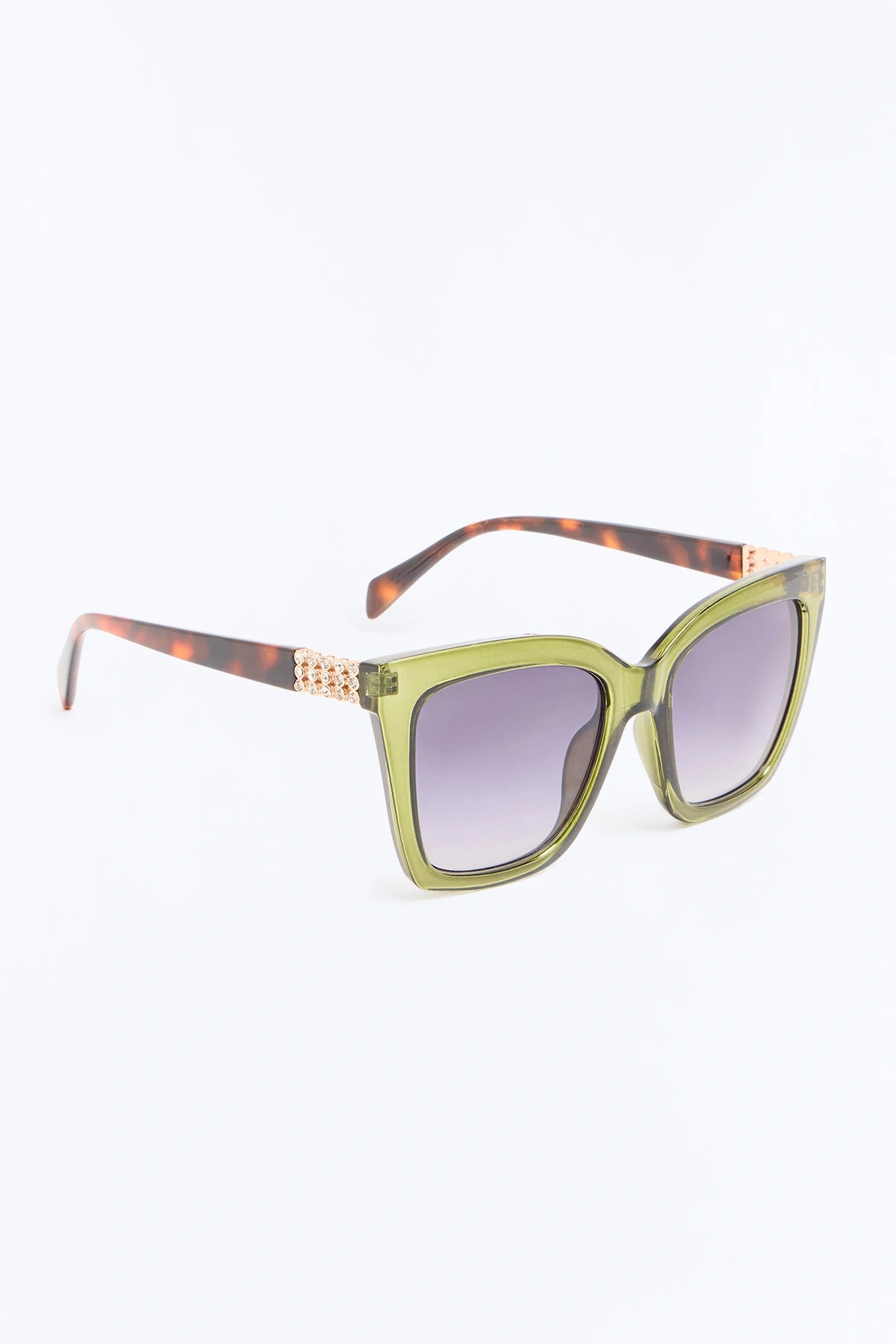 Just My Alter Ego Sunglasses - Green — Verde