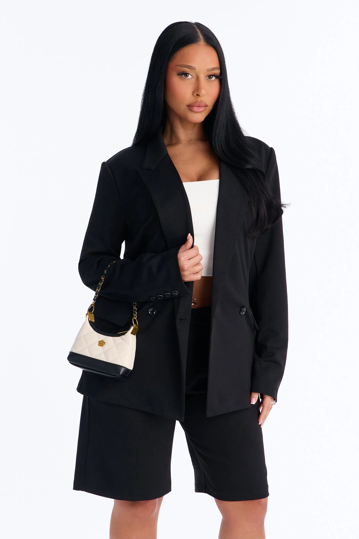 Love On The Run Faux Leather Crossbody Bag - Ivory/combo — Marfim/combinação