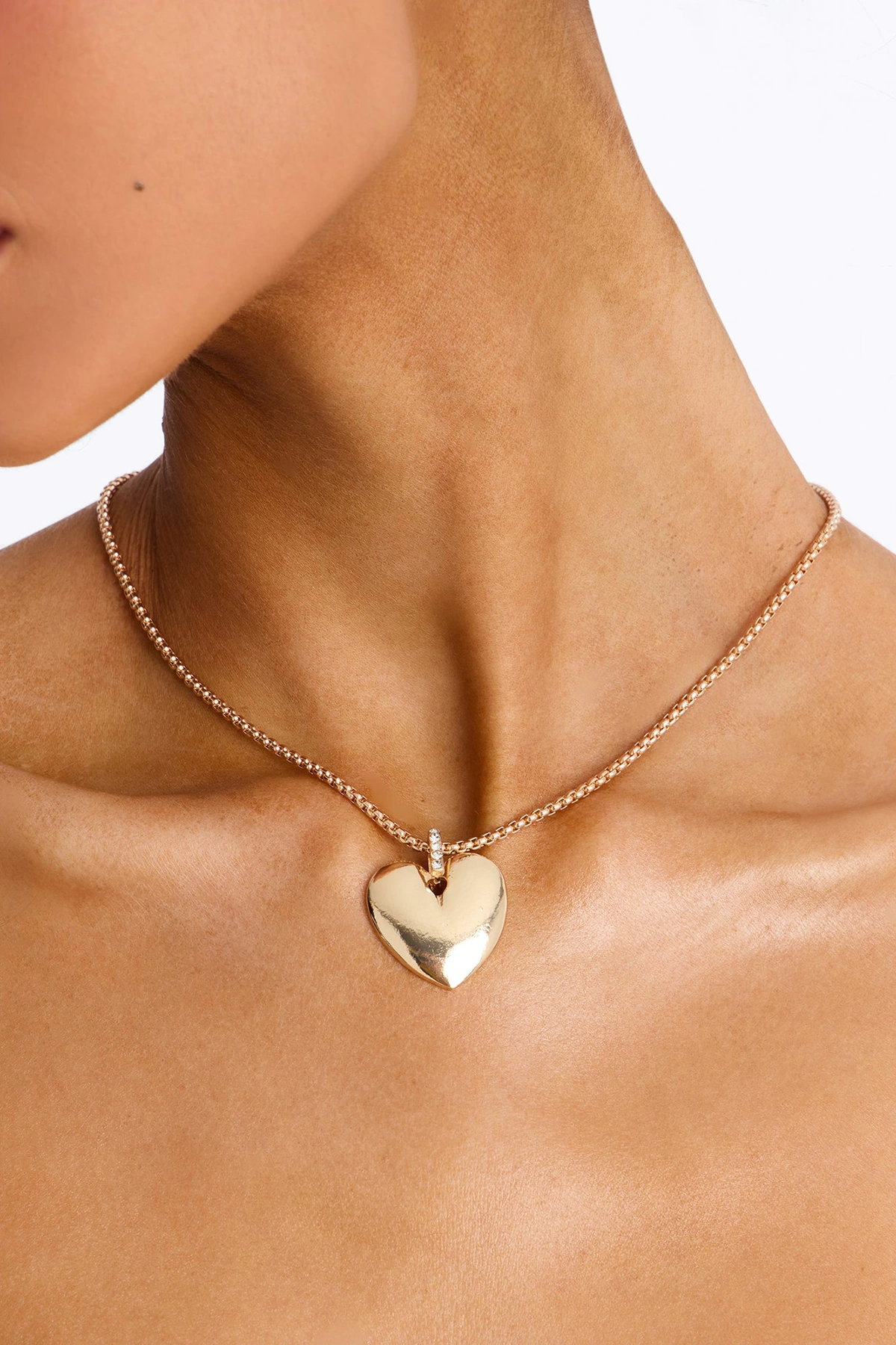 Cupids Favorite Necklace - Gold — Dourado