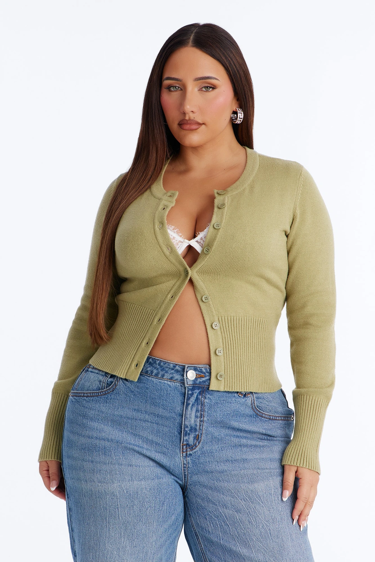 Perfect Harmony Sweater - Sage — Verde-sálvia