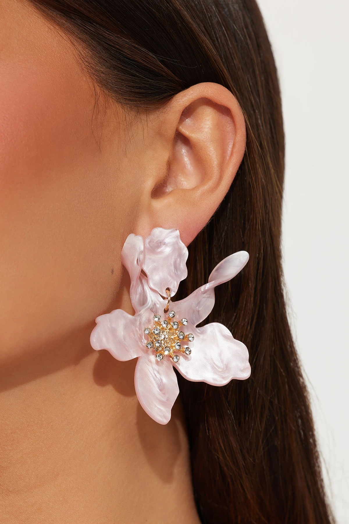 Love Is Blooming Earrings - Pink — Rosa