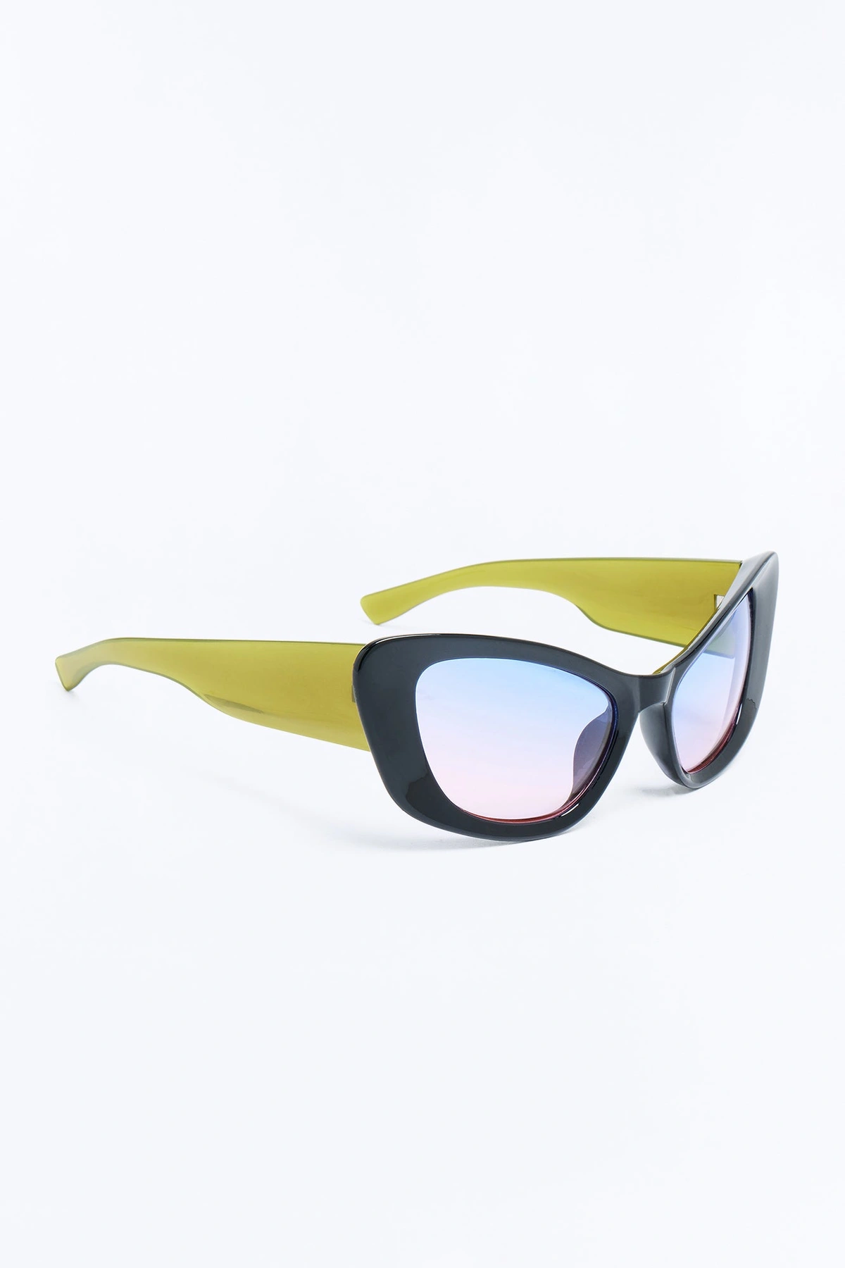 A Bit Extreme Sunglasses - Black/combo — Preto/combinação