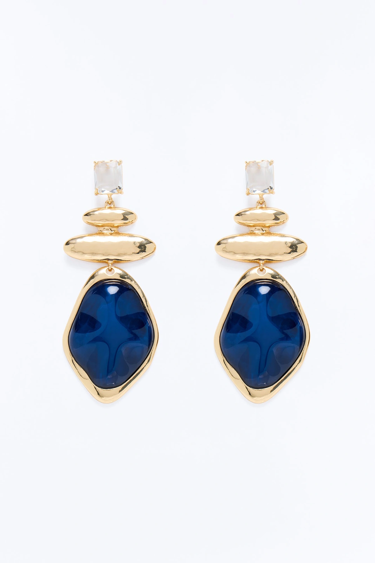 Everything And More Drop Earrings - Navy/combo — Azul-marinho/combinação