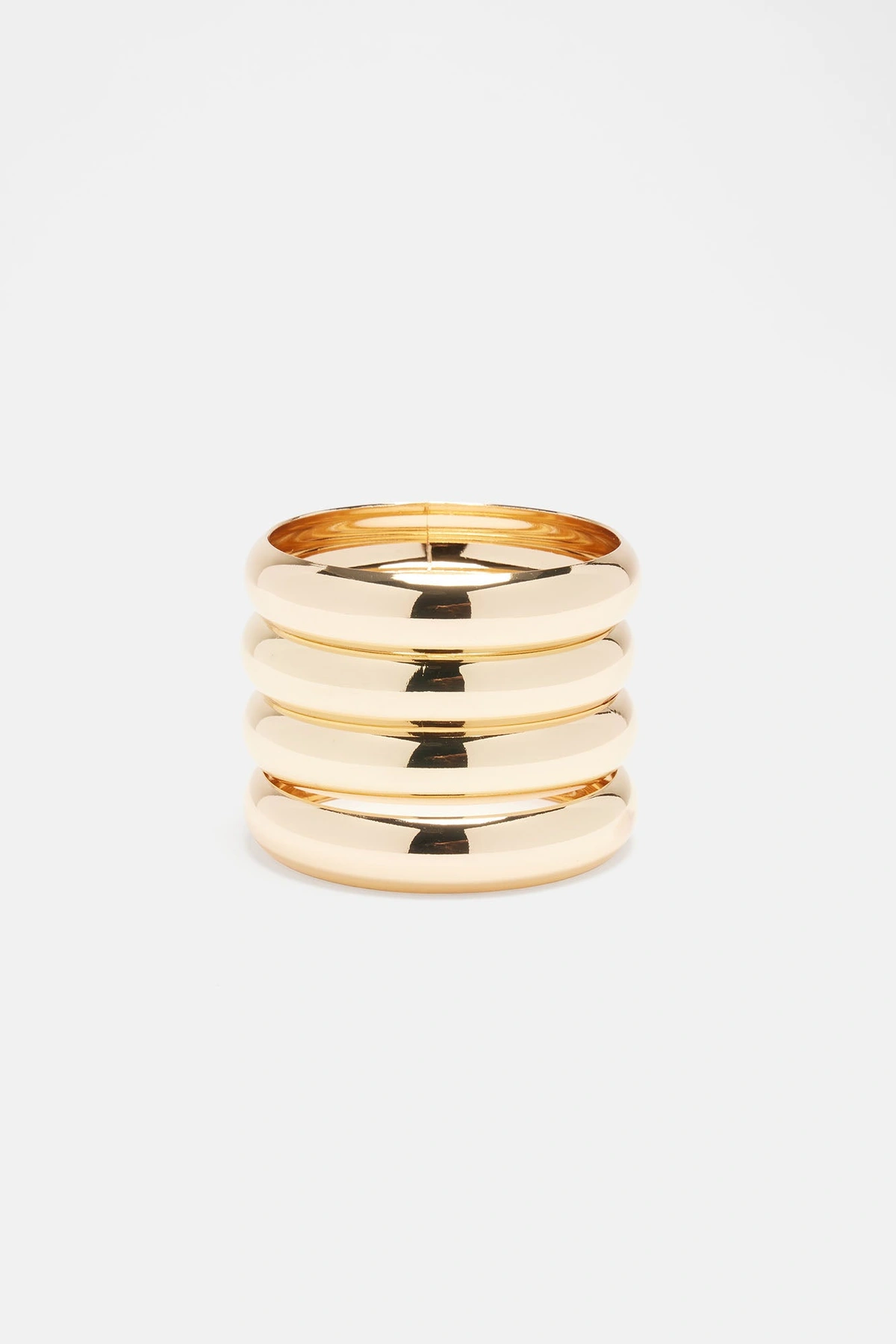 In Havana Bangle Set - Gold — Dourado