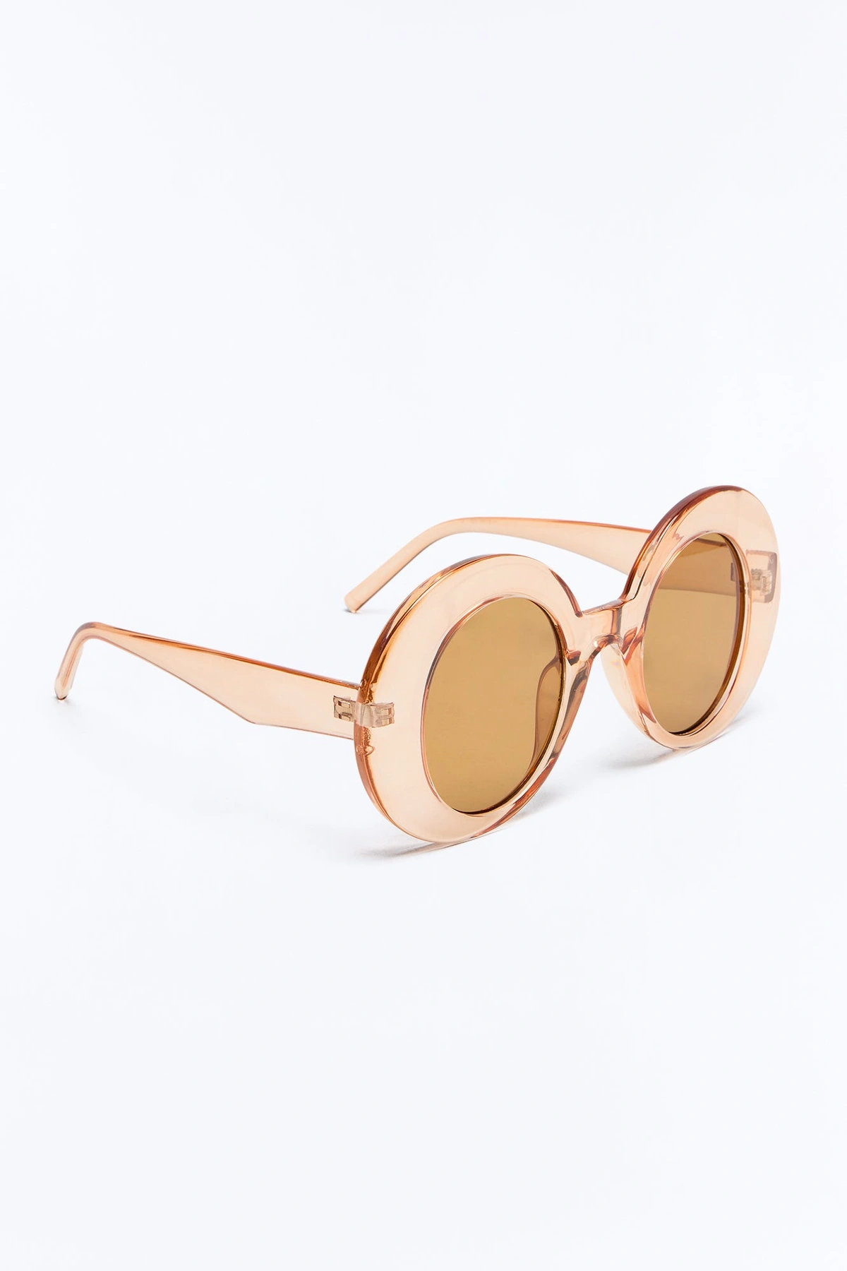 Lost In The Thrill Sunglasses - Nude — Nude