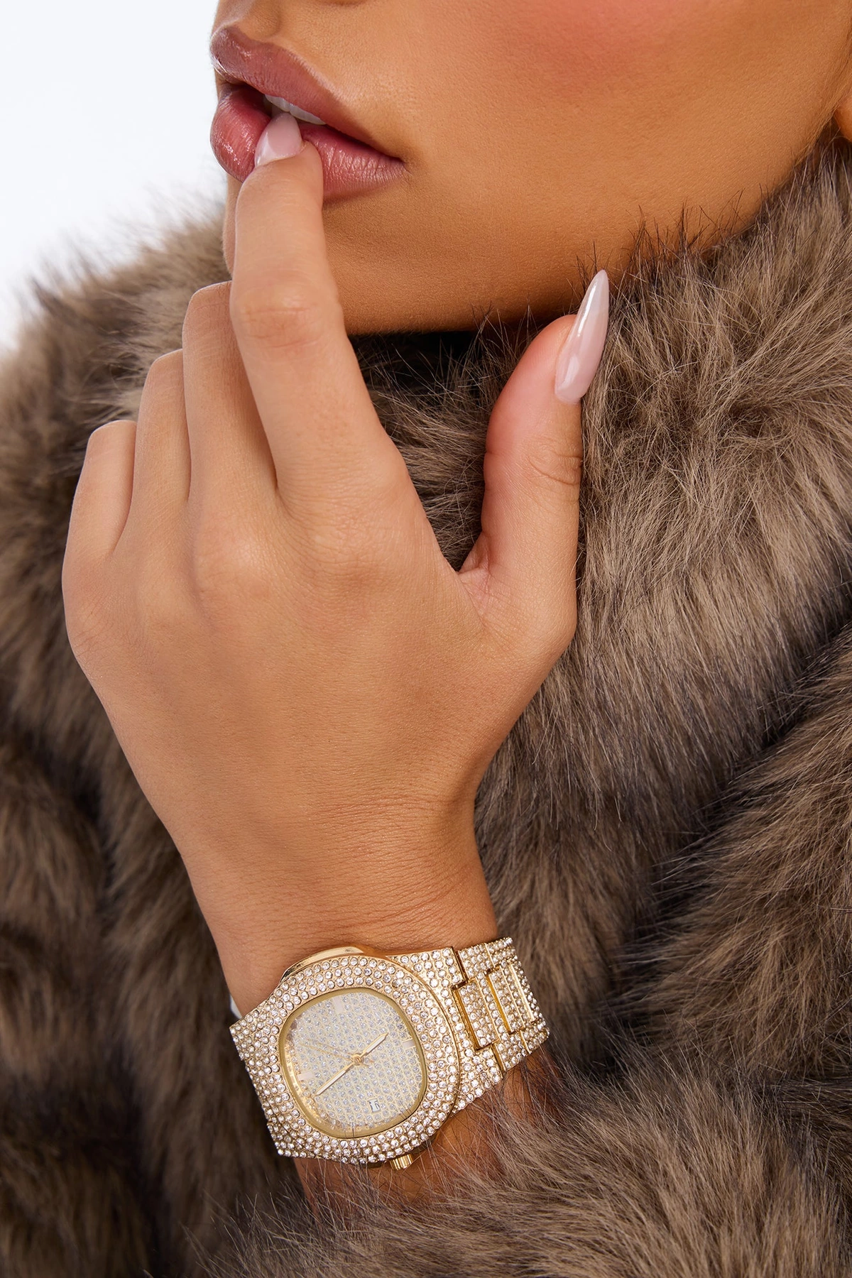 Icy Wrist Watch - Gold — Dourado