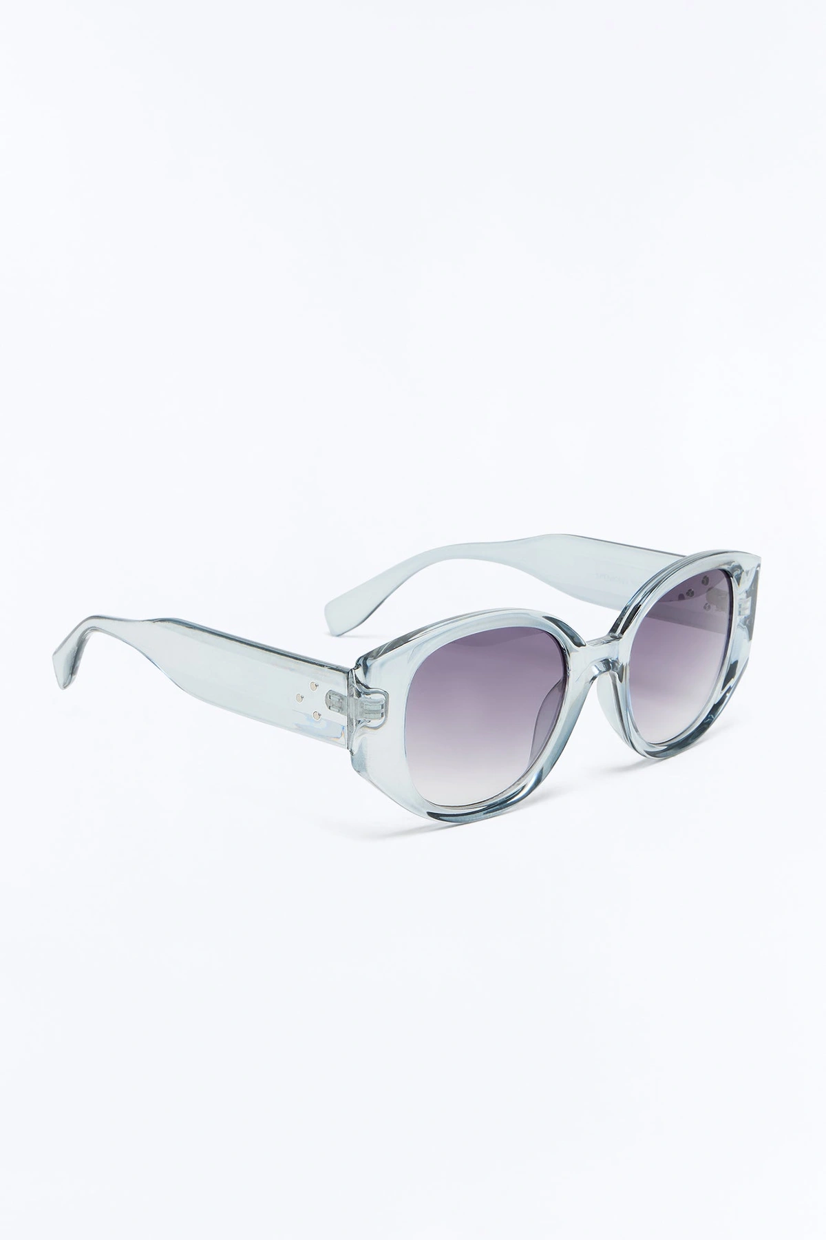 Hit Me Up Sunglasses - Grey — Cinzento