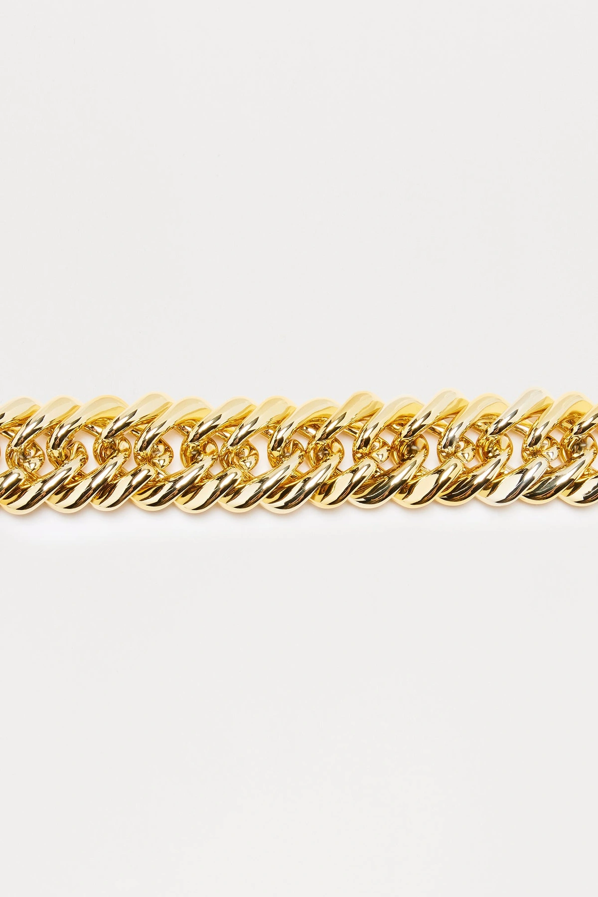 Life In Luxury Single Chain Necklace - Gold — Dourado