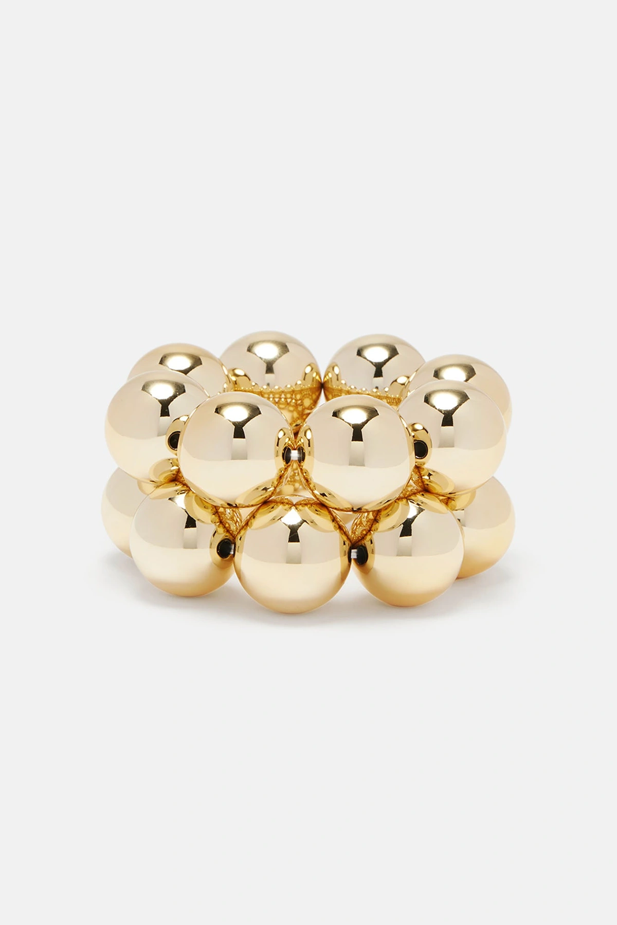 Bubbly Thoughts 2 Piece Bracelet Set - Gold — Dourado