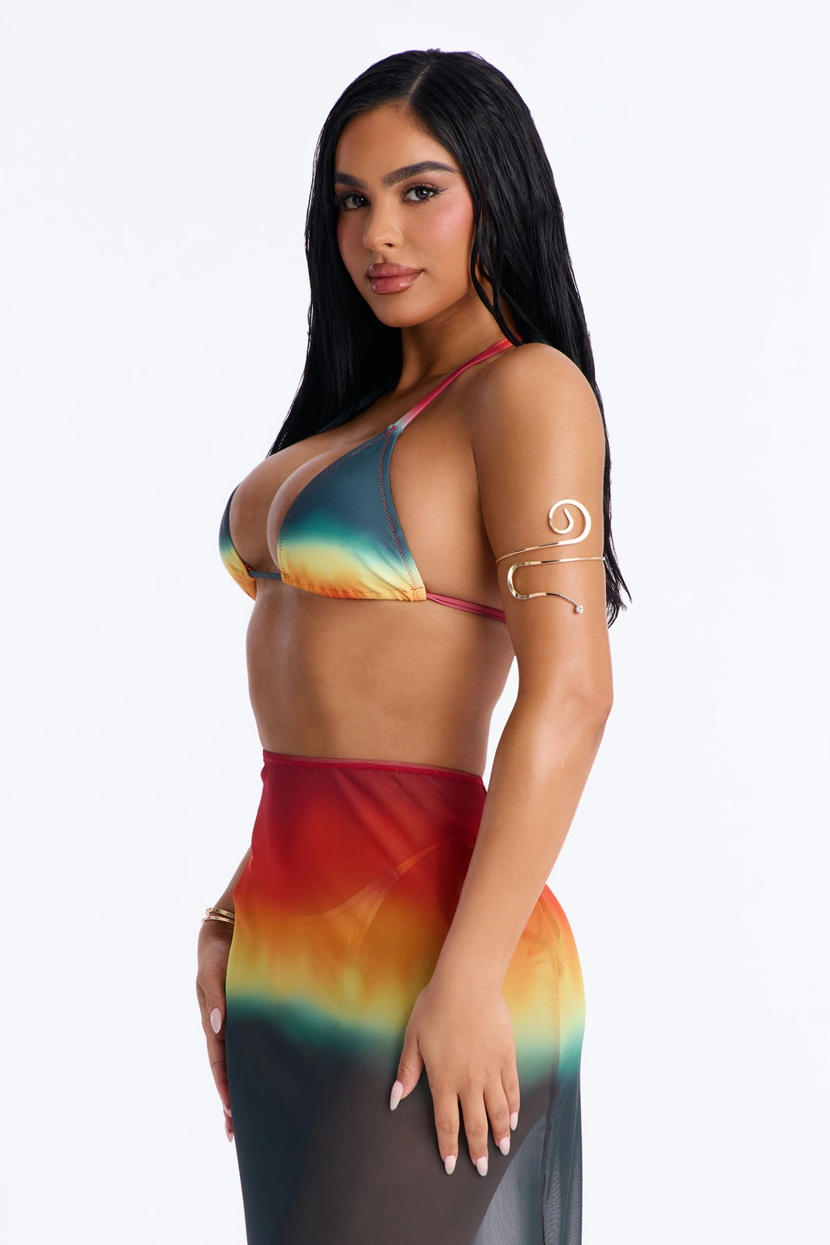 Goddess Energy Arm Cuff - Gold — Dourado