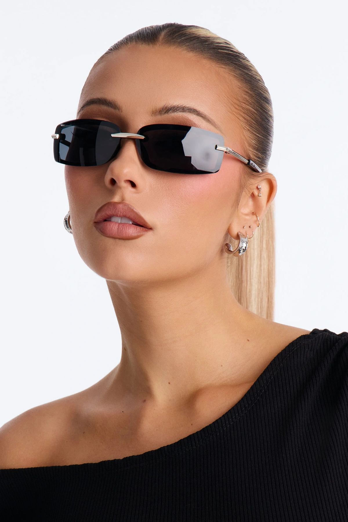 Higher Standard Sunglasses - Black — Preto
