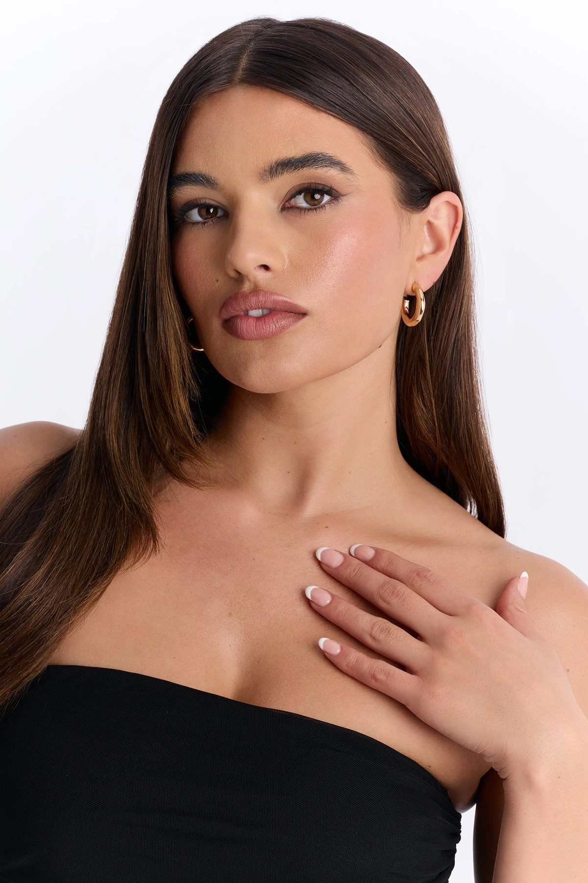 Daily Muse 9 Pair Hoop Earring Set - Gold — Dourado