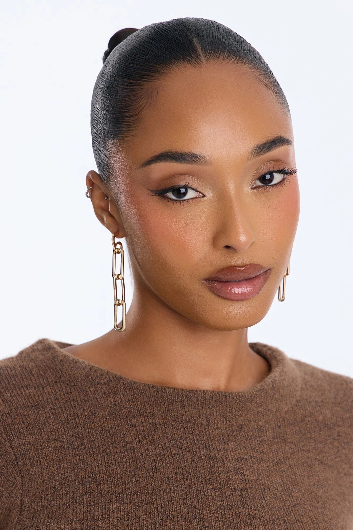 Stick Together Drop Earrings - Gold — Dourado