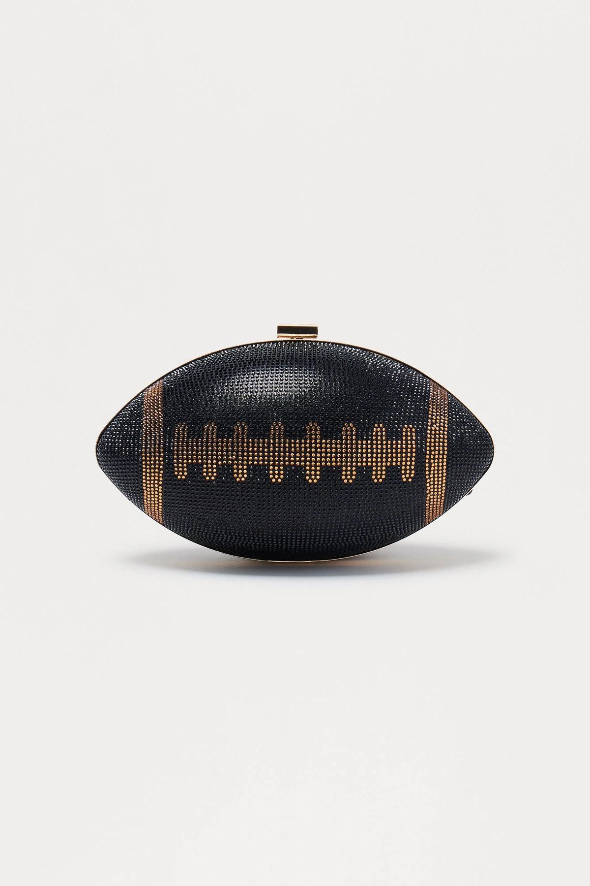 Game Day Rhinestone Clutch - Black/combo — Preto/combinação
