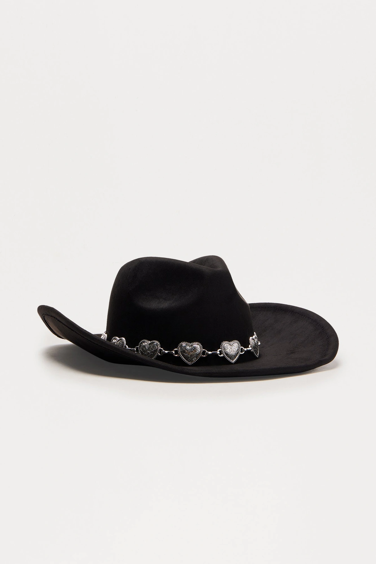 My Heart Is Set On You Cowboy Hat - Black — Preto