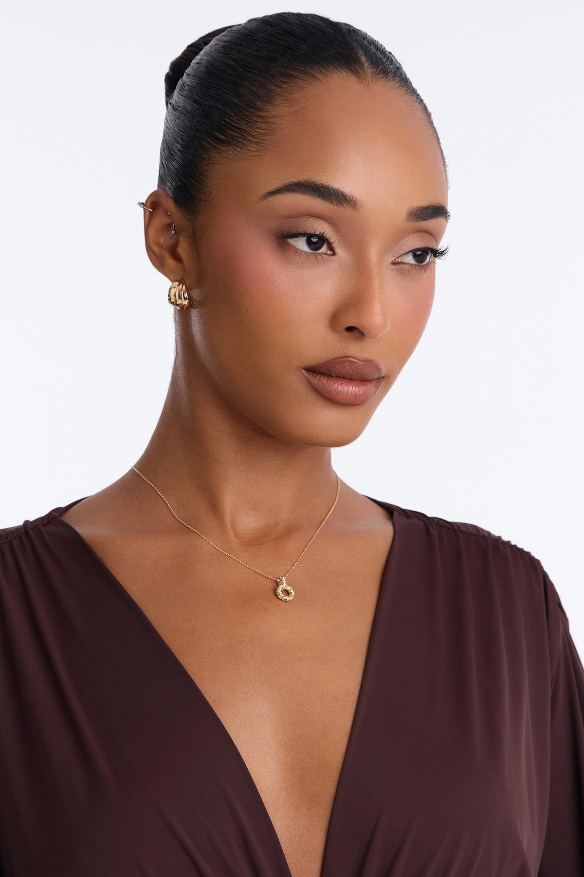 Inner Circle Necklace - Gold — Dourado